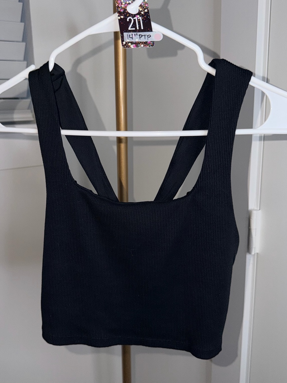 211. Alo Airbrush Ribbed Bra